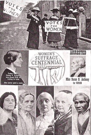 Ann Isolde, Suffragettes 